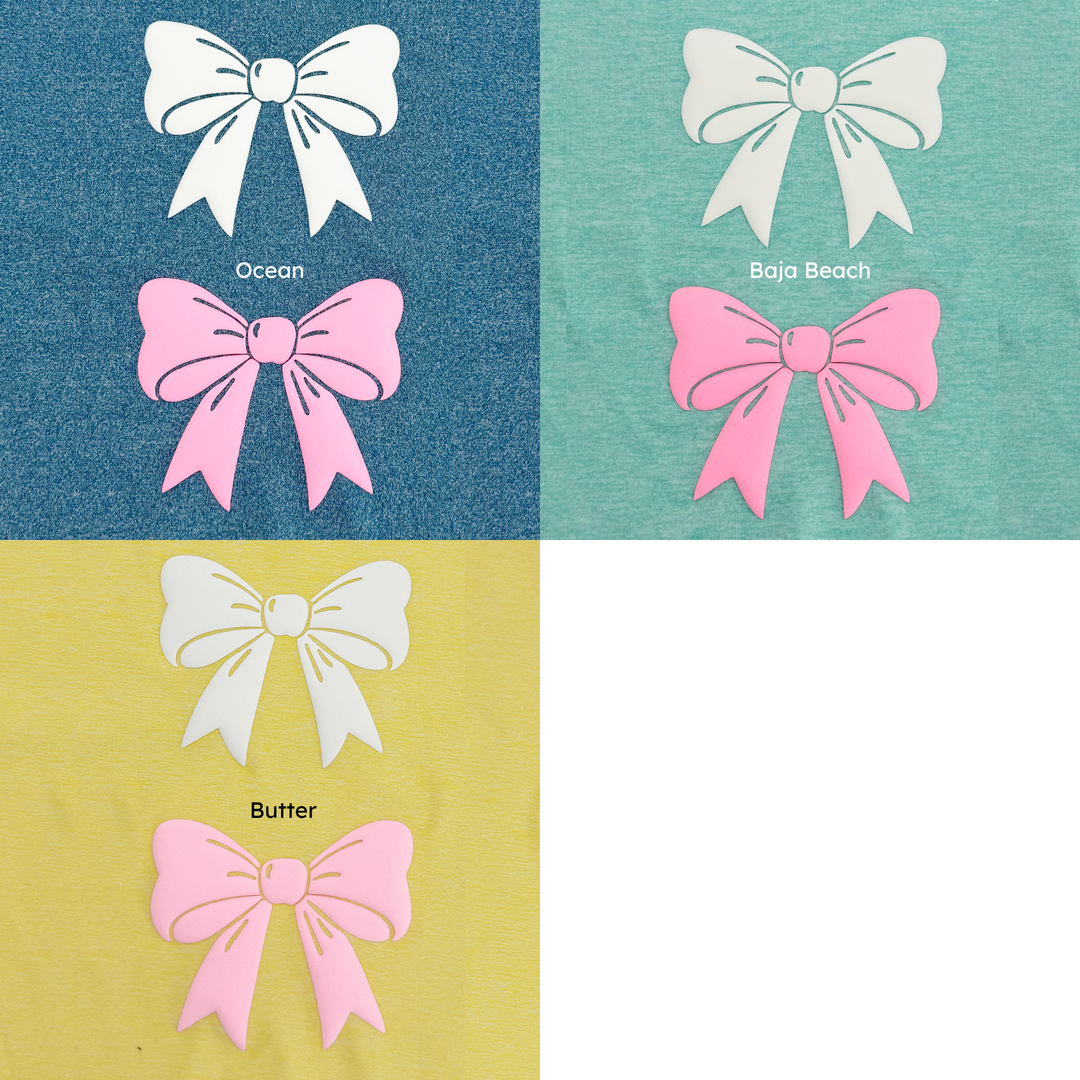 Sun Shield Tee with Puff Bow