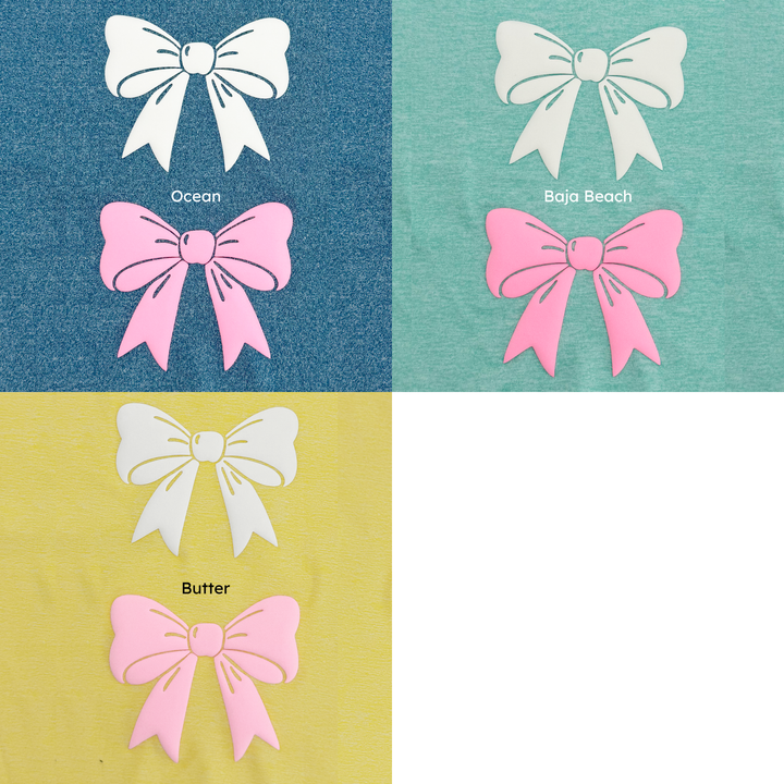 Sun Shield Tee with Puff Bow