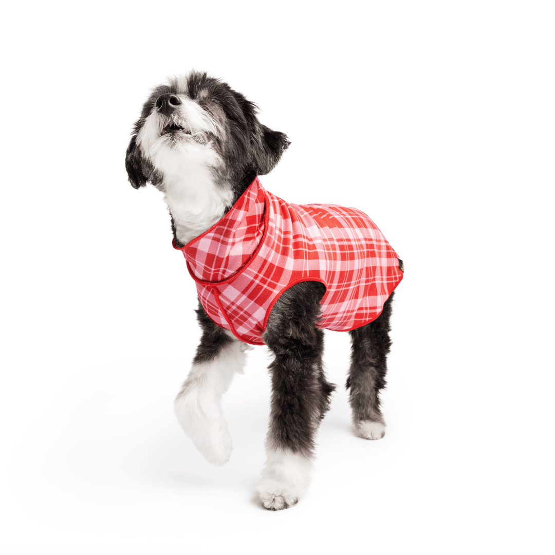 Limited Edition Stretch Flannel - Valentine Plaid