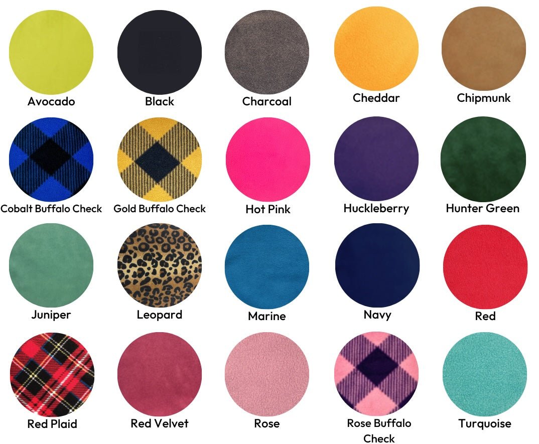 Embroidered Stretch Fleece